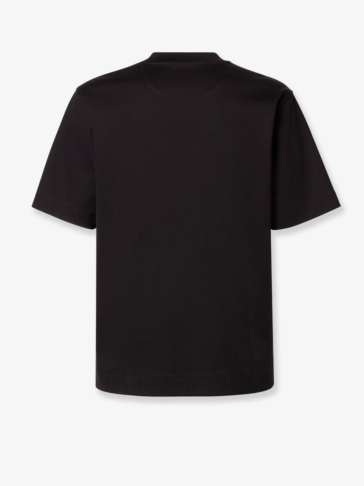 Fendi - Man - Nero+Nocciola - T-Shirts and Top