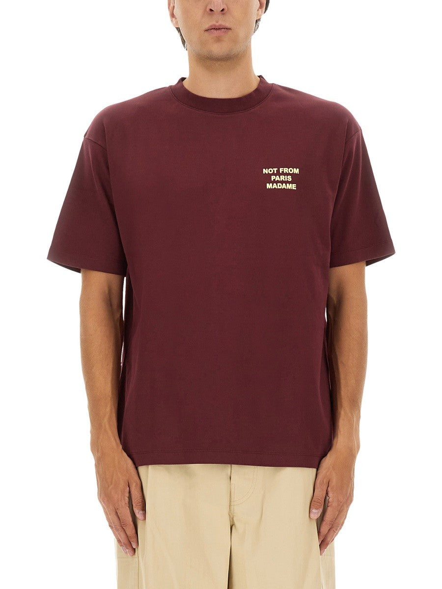 Drole De Monsieur - Man - Red - T-shirt