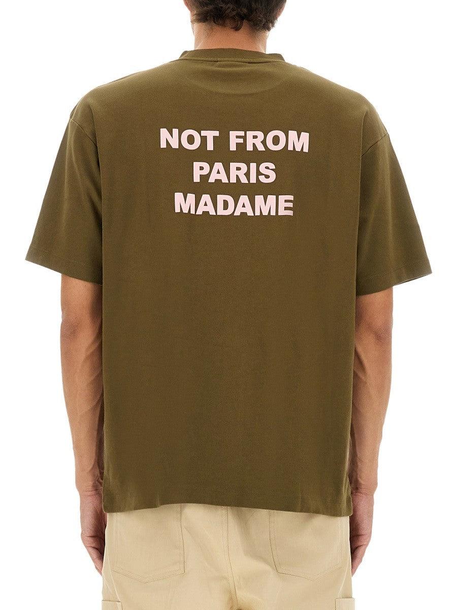 Drole De Monsieur - Man - Brown - T-shirt