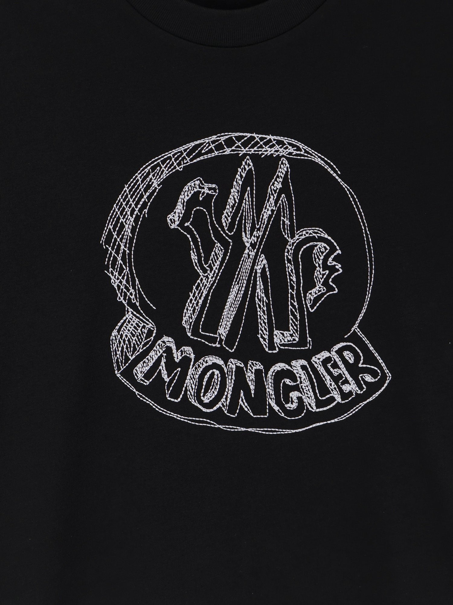 Moncler - Man - Black - T-shirt