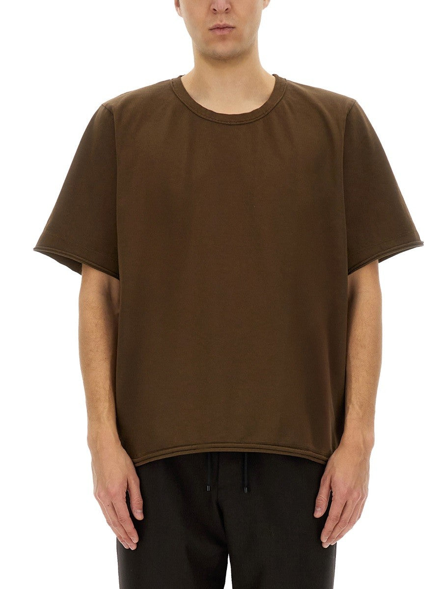 UMA WANG - Man - Brown - T-shirt