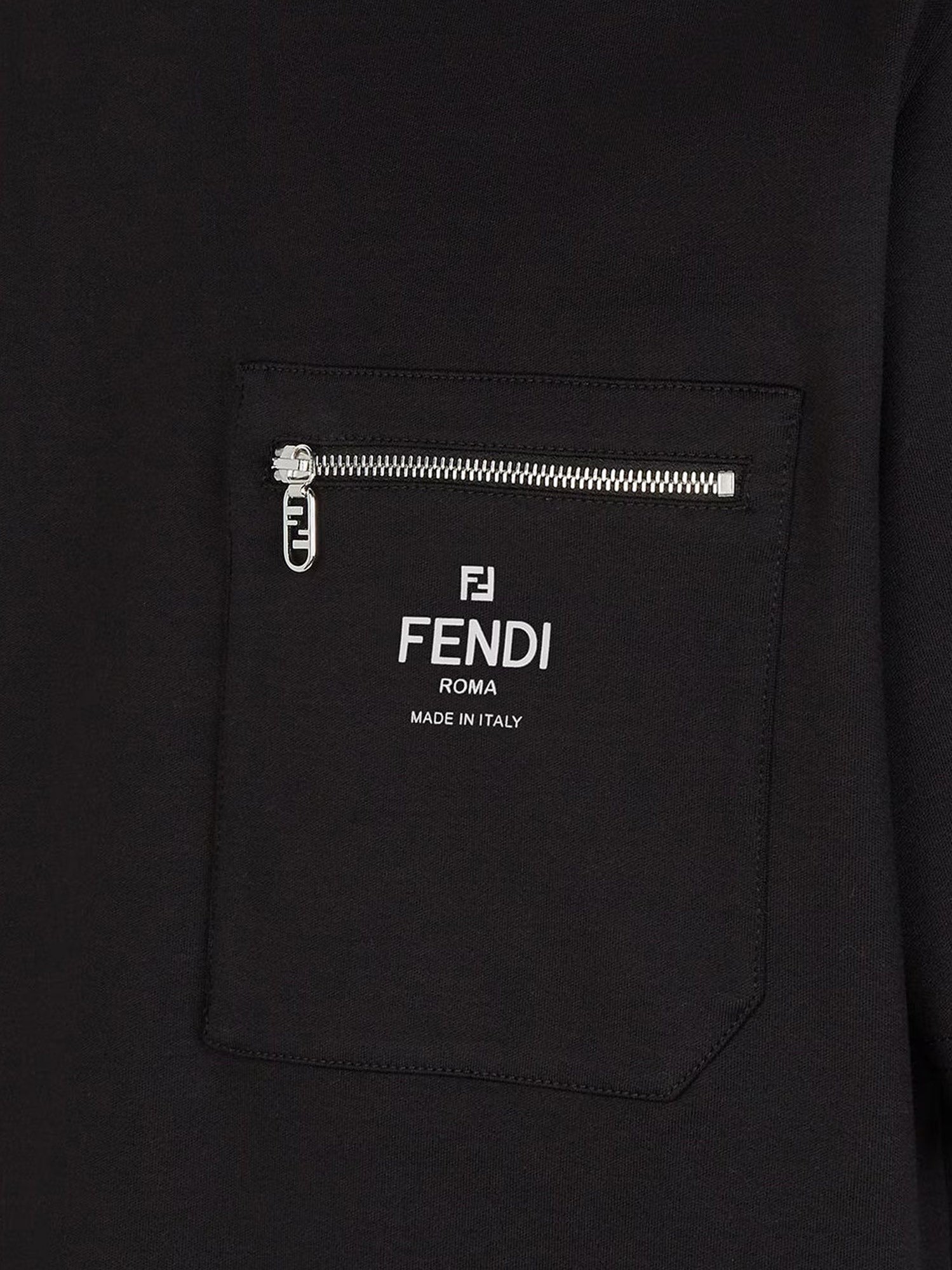 Fendi - Man - Black - T-Shirts and Top