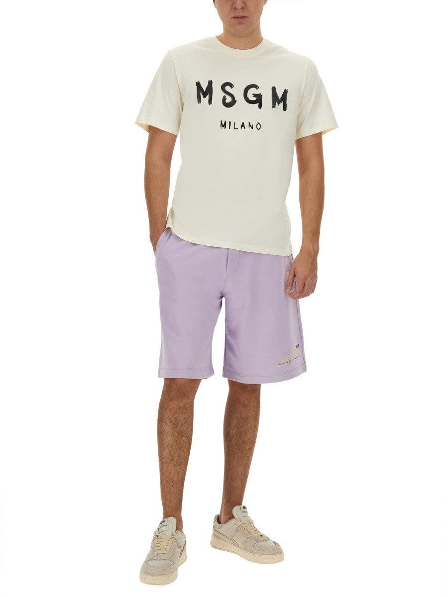 msgm - Man - White - T-shirt