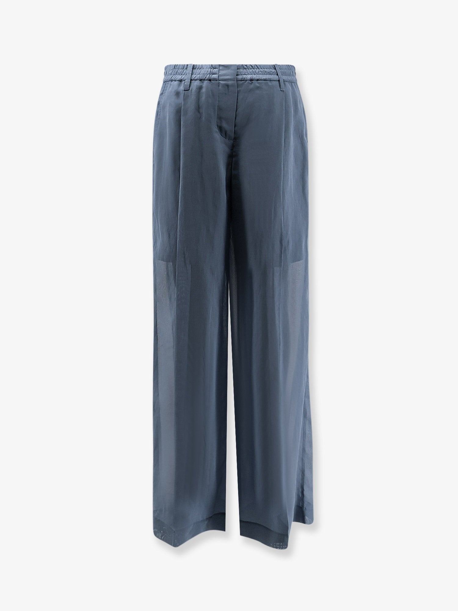 Brunello Cucinelli - Woman - Blue - Pants