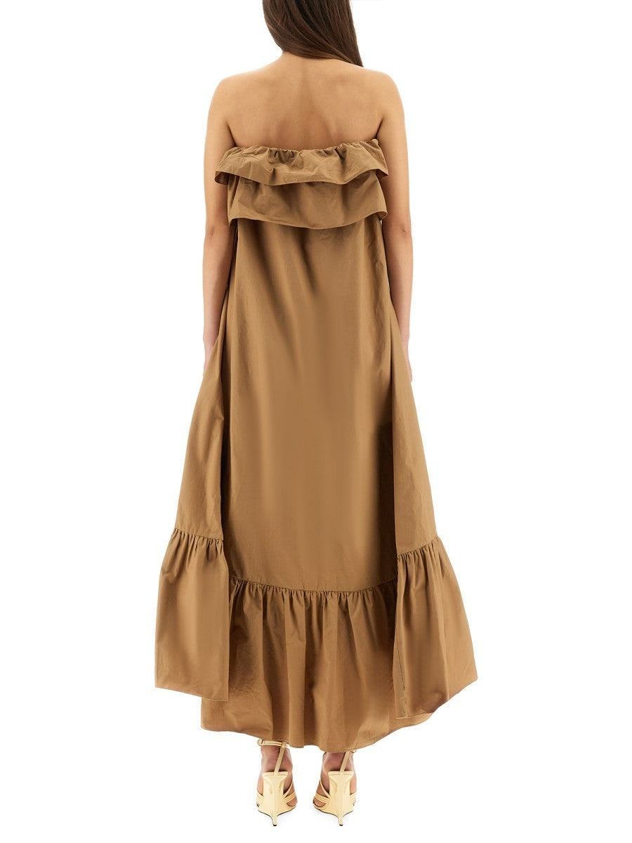 Saint Laurent - Woman - Brown - Dress