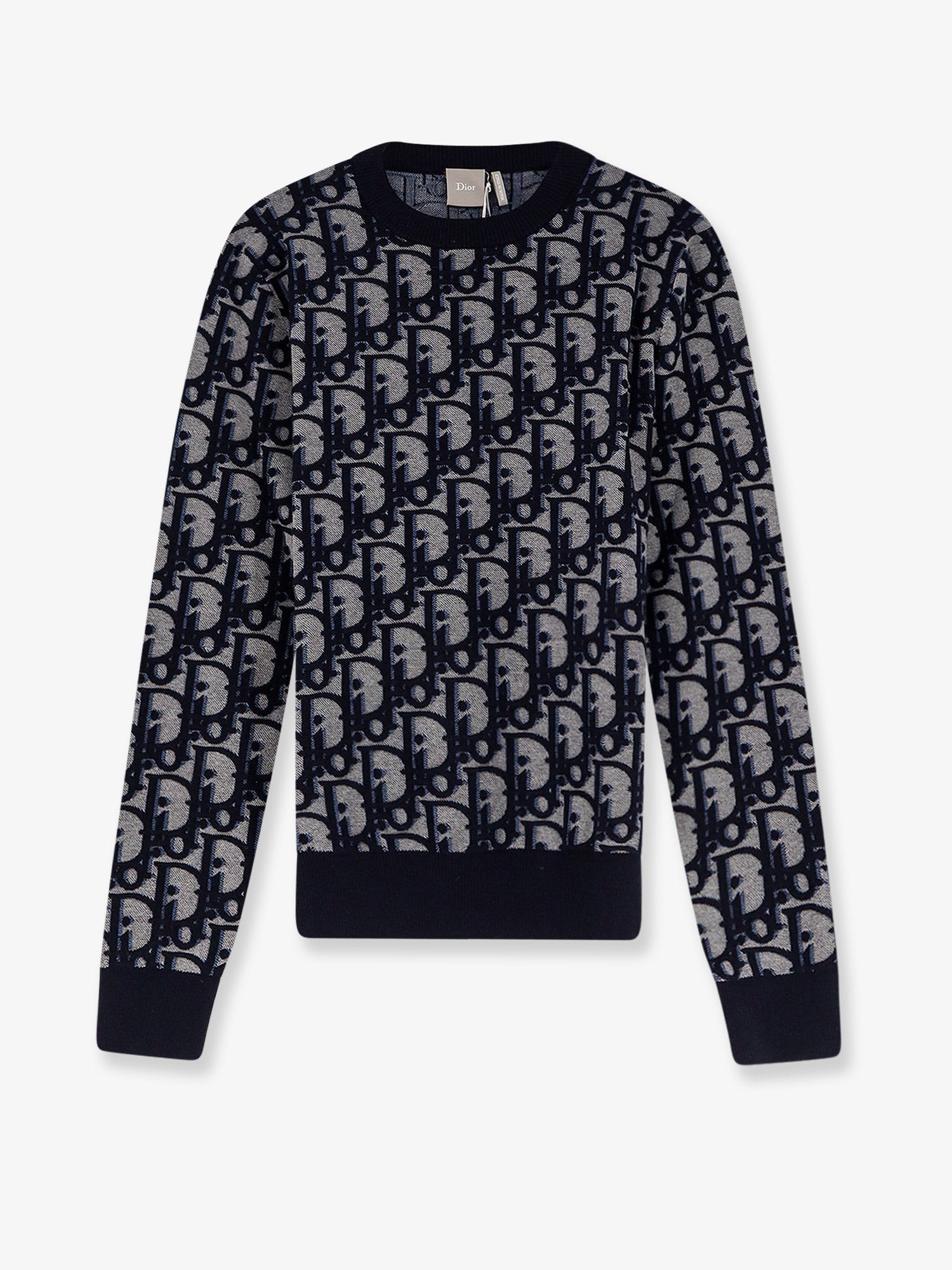 Dior - Man - Blue - Knit Sweater
