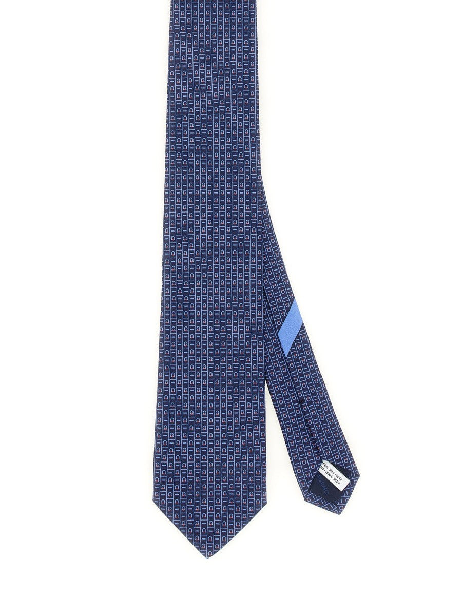 Ferragamo - Man - Blue - Tie