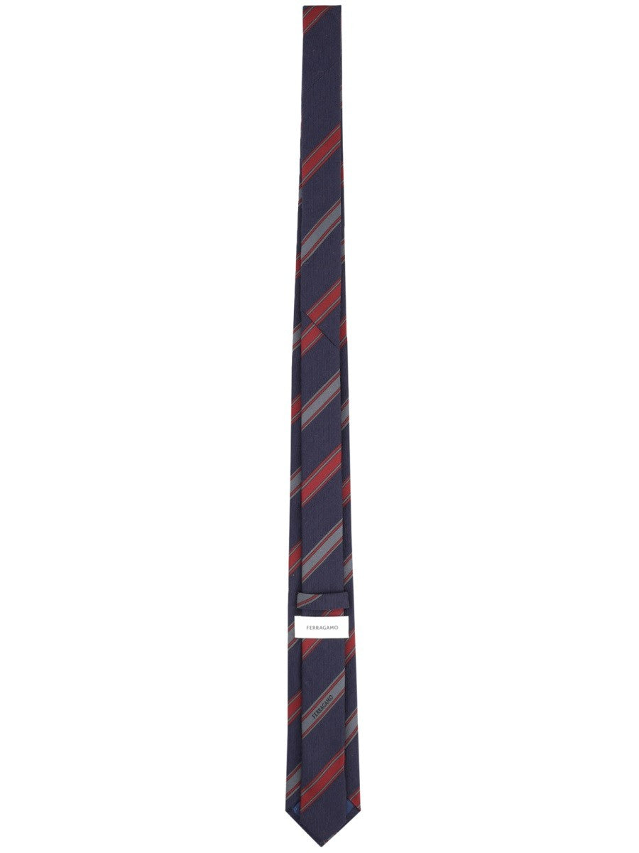 Ferragamo - Man - Blue - Tie