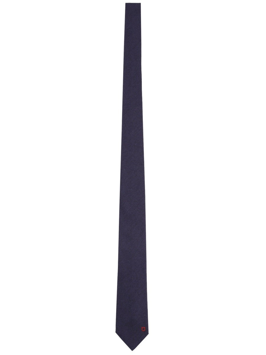 Ferragamo - Man - Blue - Tie