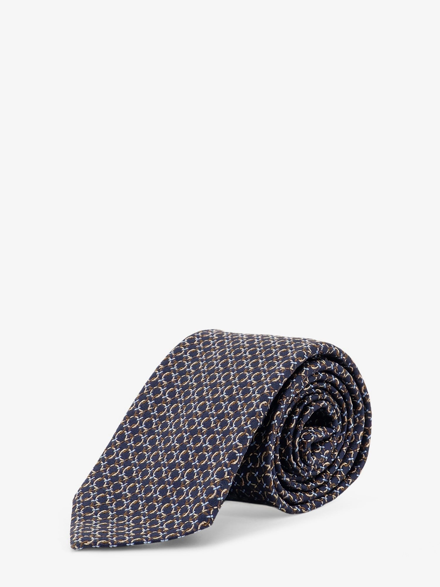 Ferragamo - Man - Brown - Tie
