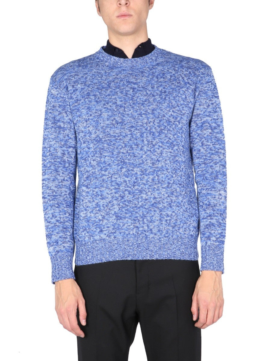 Ballantyne - Man - Blue - Sweater