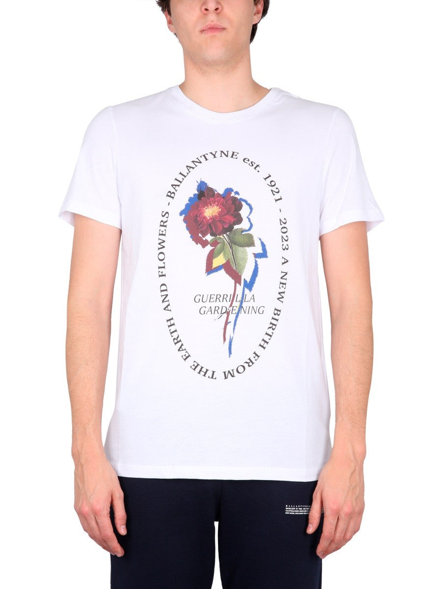 Ballantyne - Man - White - T-shirt