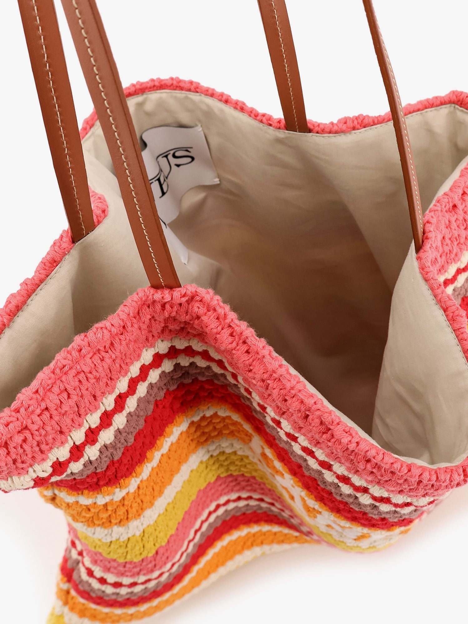Laneus - Woman - Pink Multicolor - Shoulder Bag
