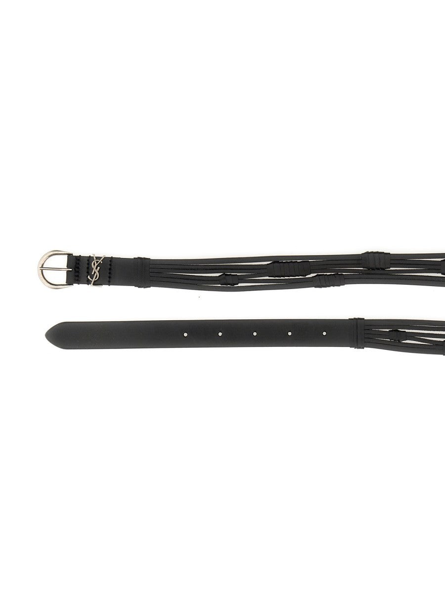 Saint Laurent - Man - Black - Belt