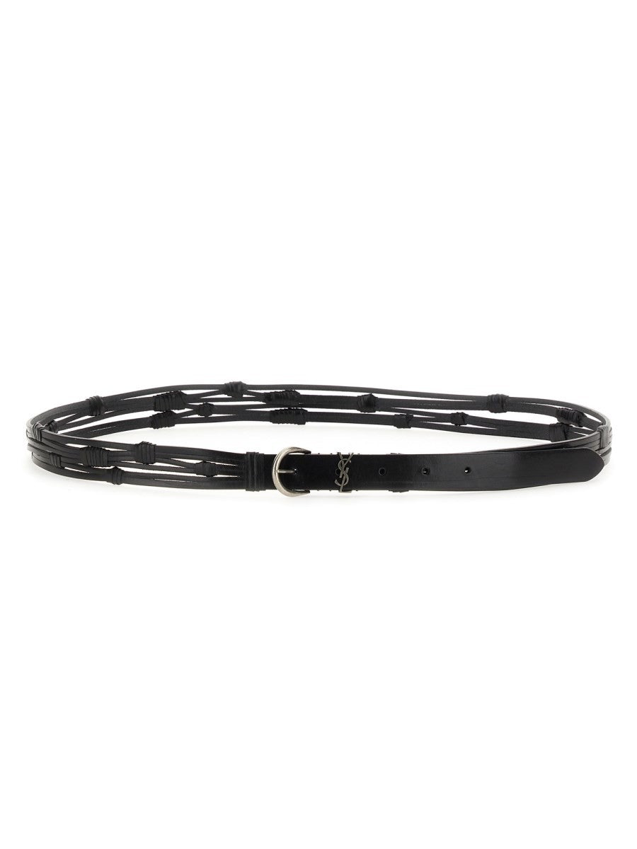 Saint Laurent - Man - Black - Belt