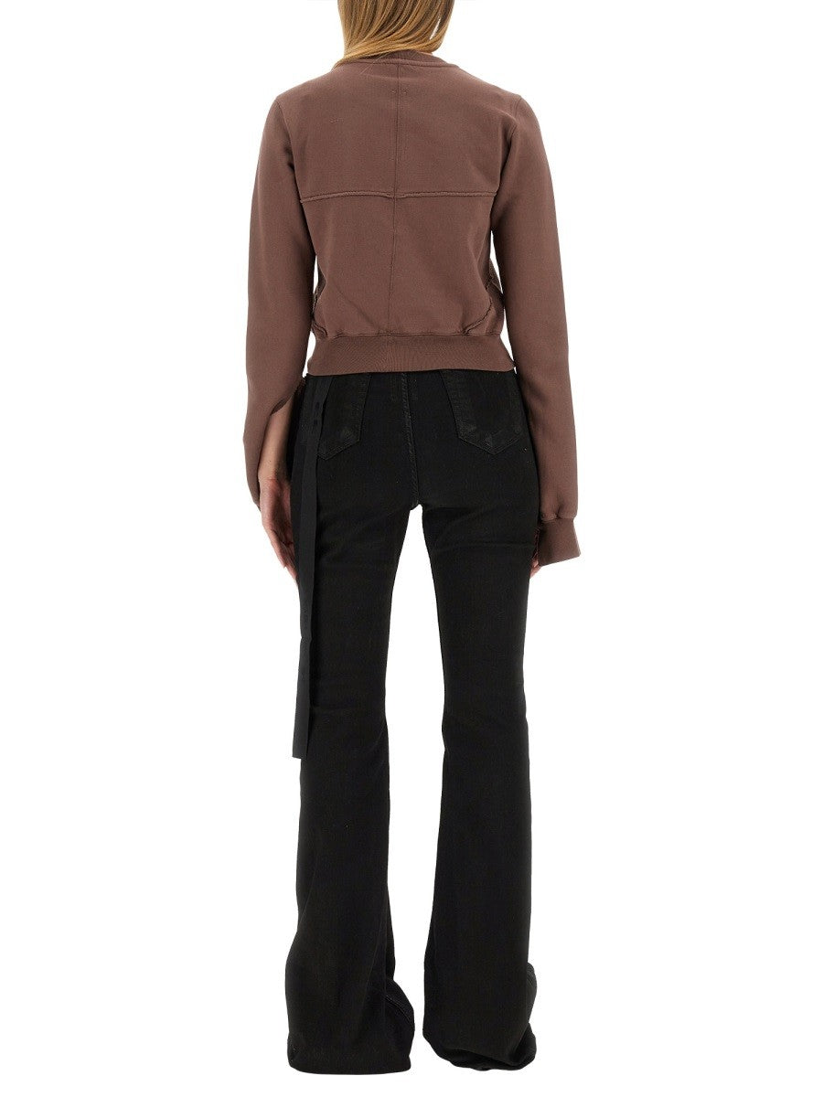 RICK OWENS DRKSHDW - Woman - Brown - Sweatshirt