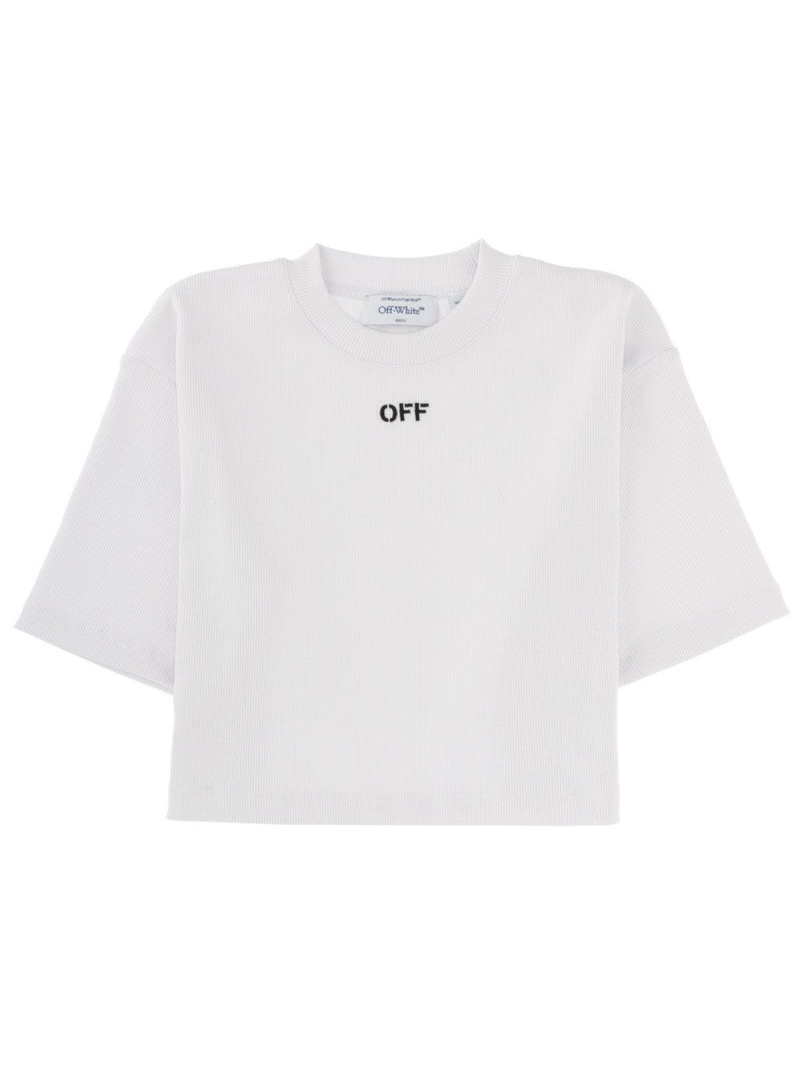Off-white - Woman - White - T-shirt