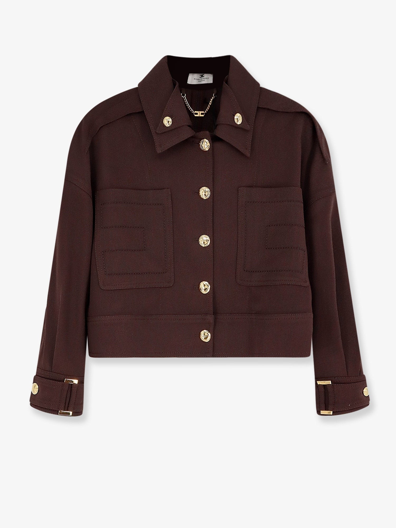 Elisabetta Franchi - Woman - Brown - Jacket