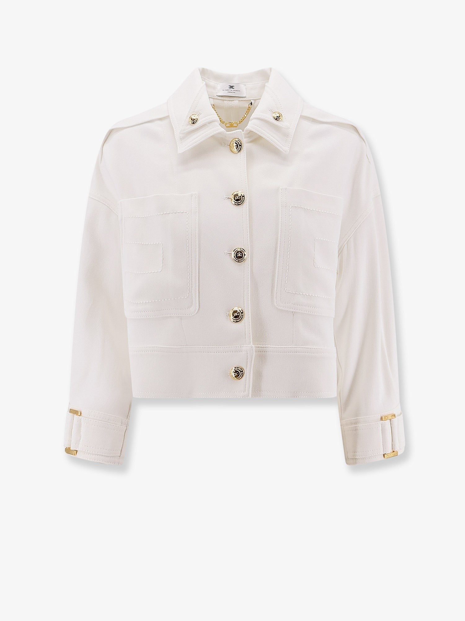 Elisabetta Franchi - Woman - White - Jacket