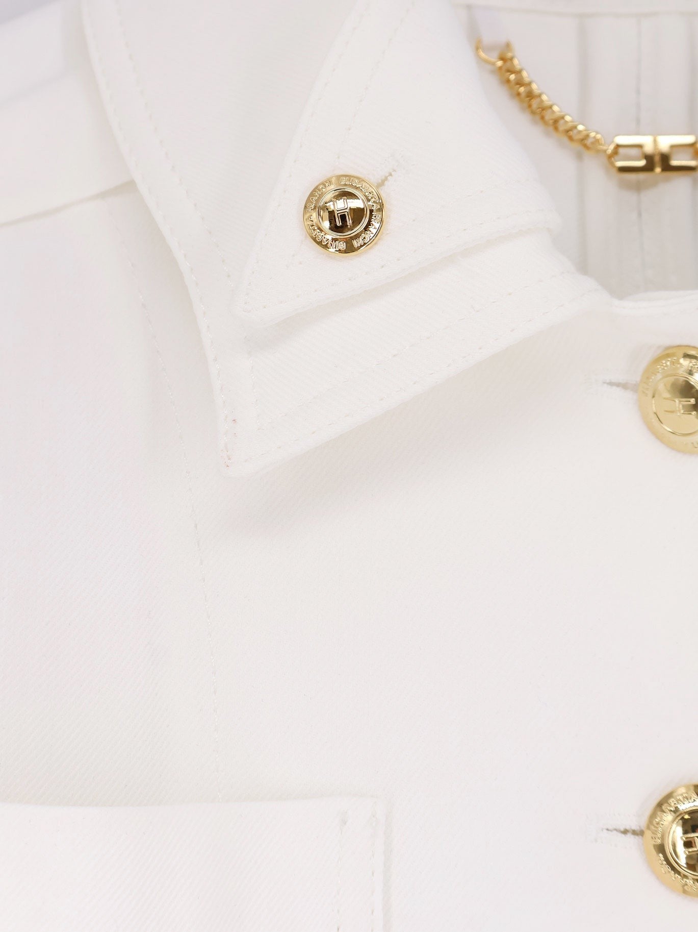 Elisabetta Franchi - Woman - White - Jacket