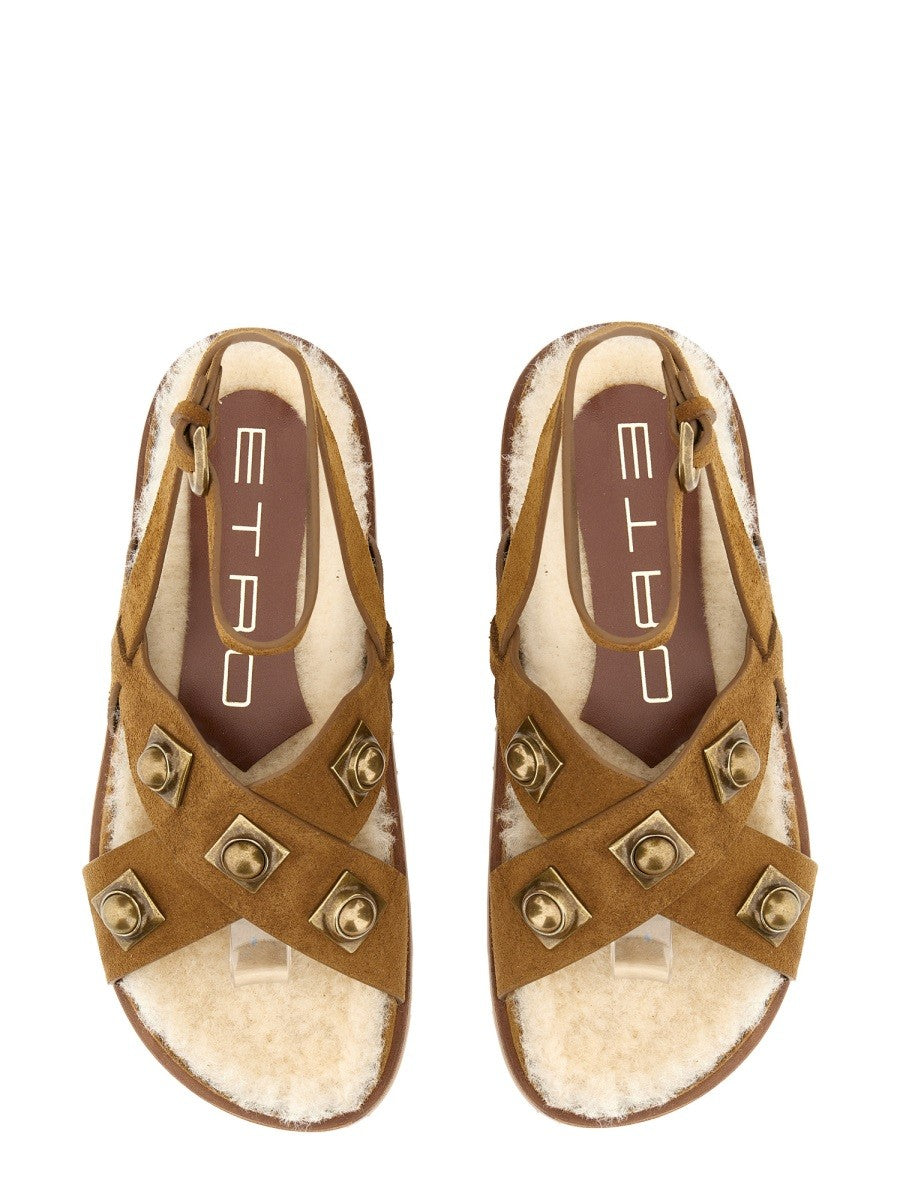 Etro - Woman - Beige - Sandal