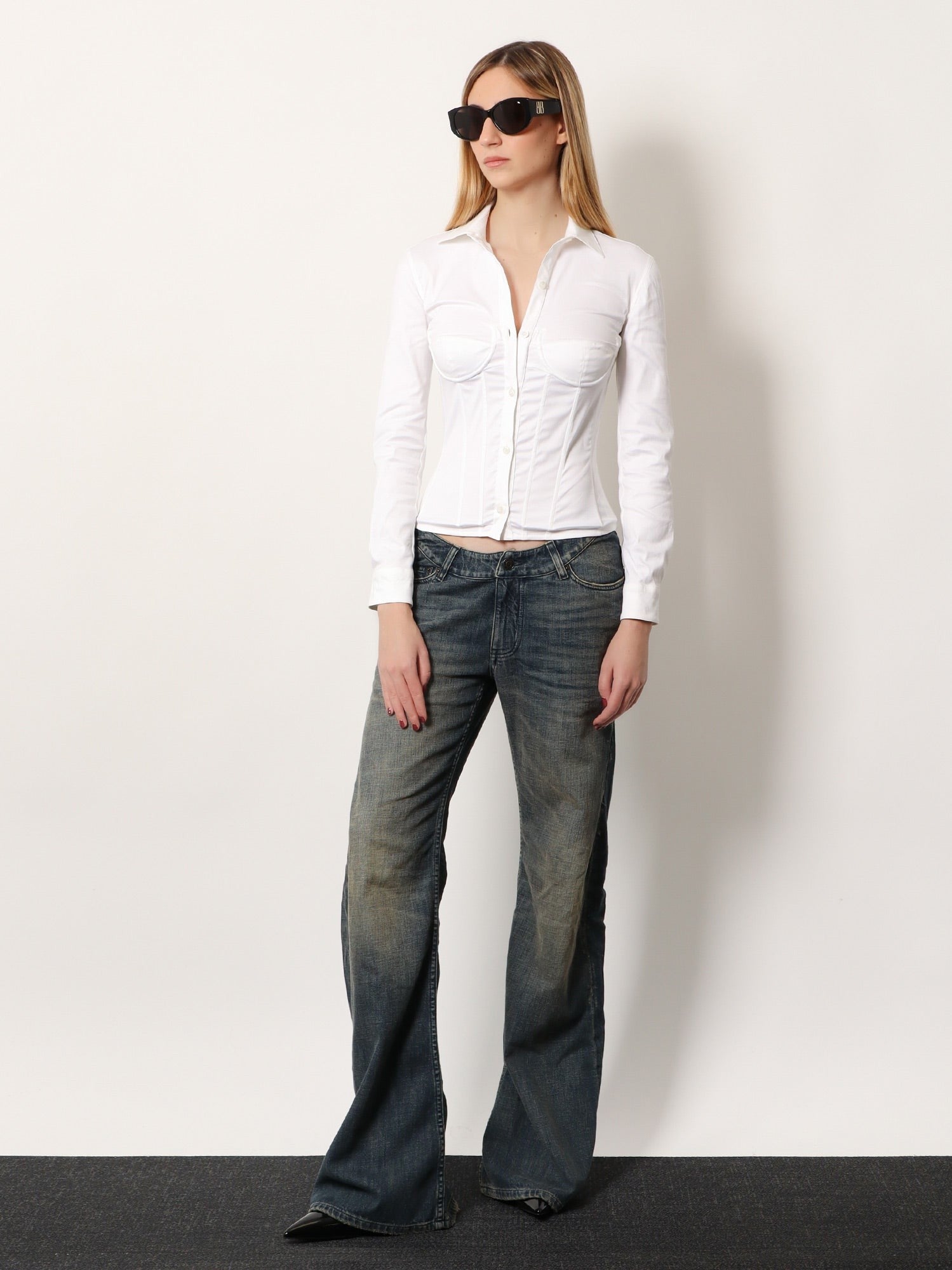 Balenciaga - Woman - Blue - Jeans