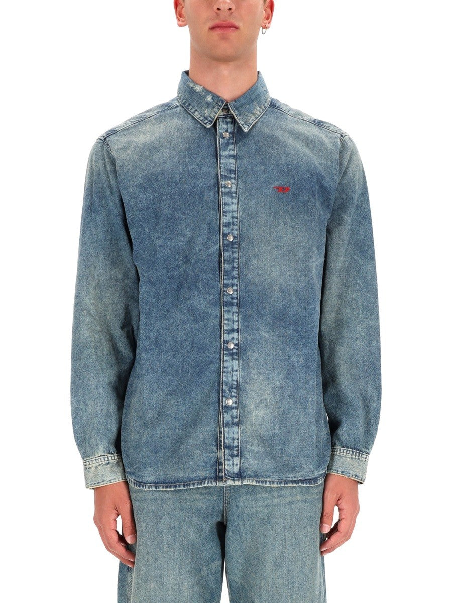 Diesel - Man - Blue - Shirt