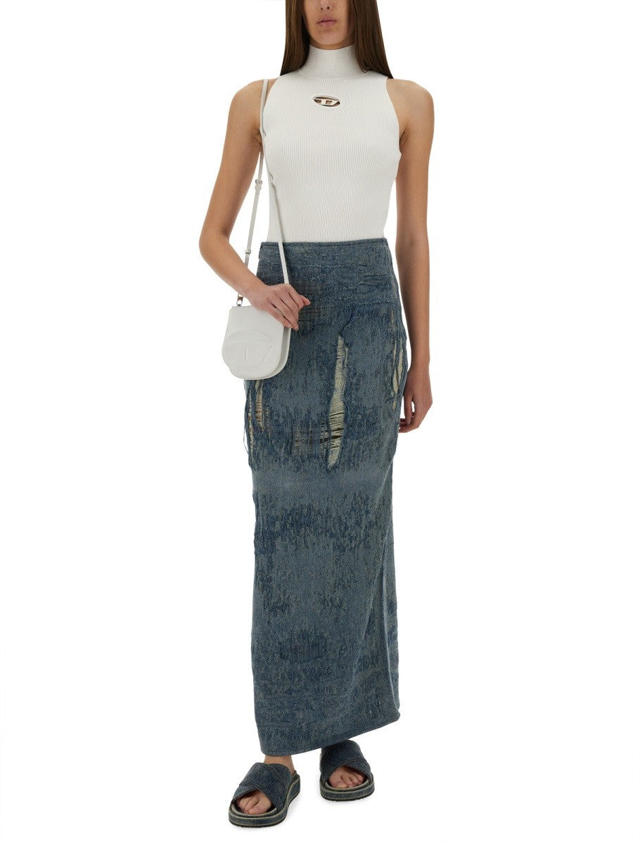 Diesel - Woman - Blue - Skirt
