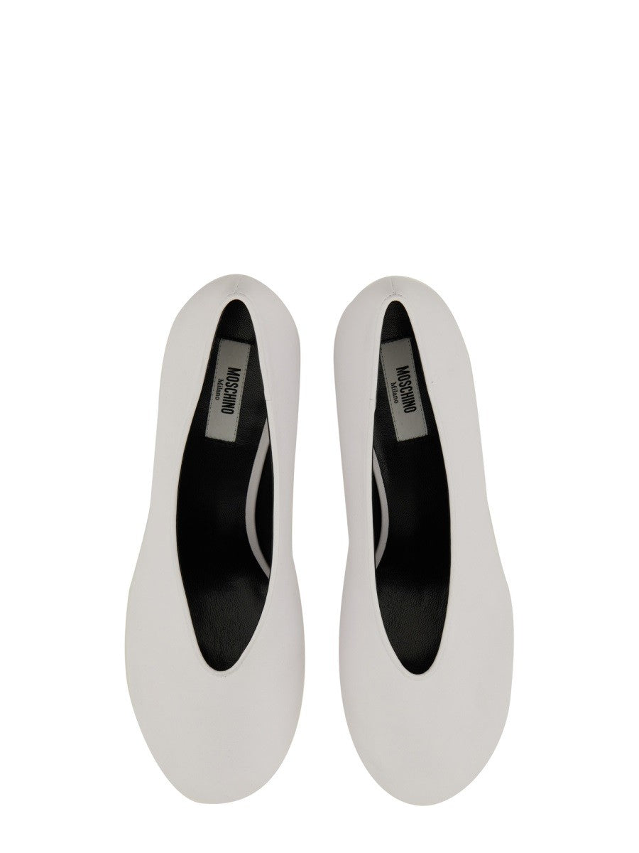 Moschino - Woman - White - Heel