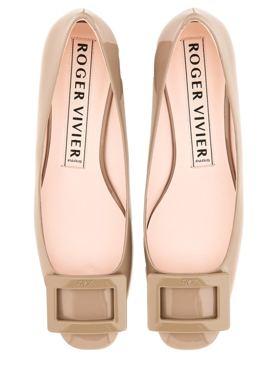 ROGER VIVIER - Woman - Beige - Flat