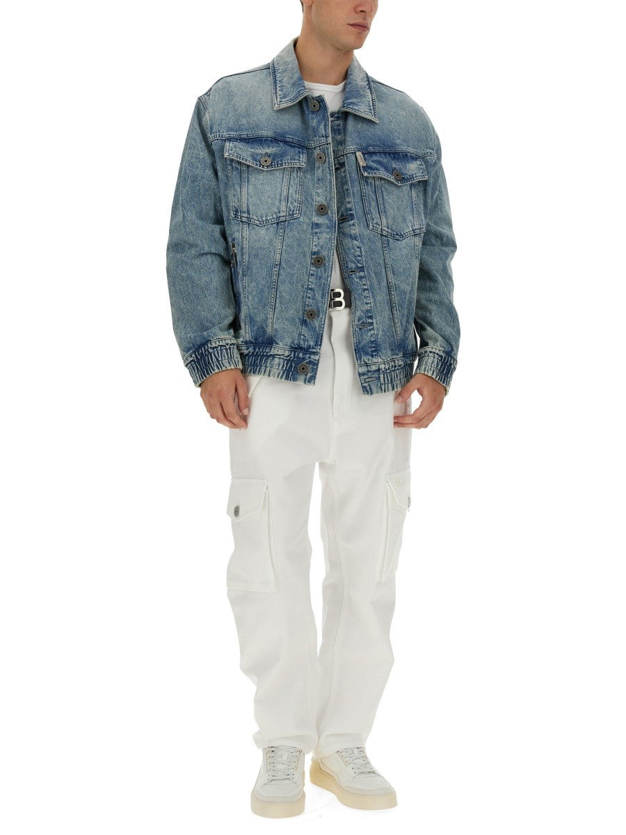 Balmain - Man - Blue - Jacket
