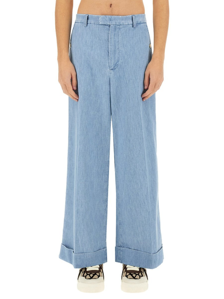 Valentino - Man - Blue - Jeans