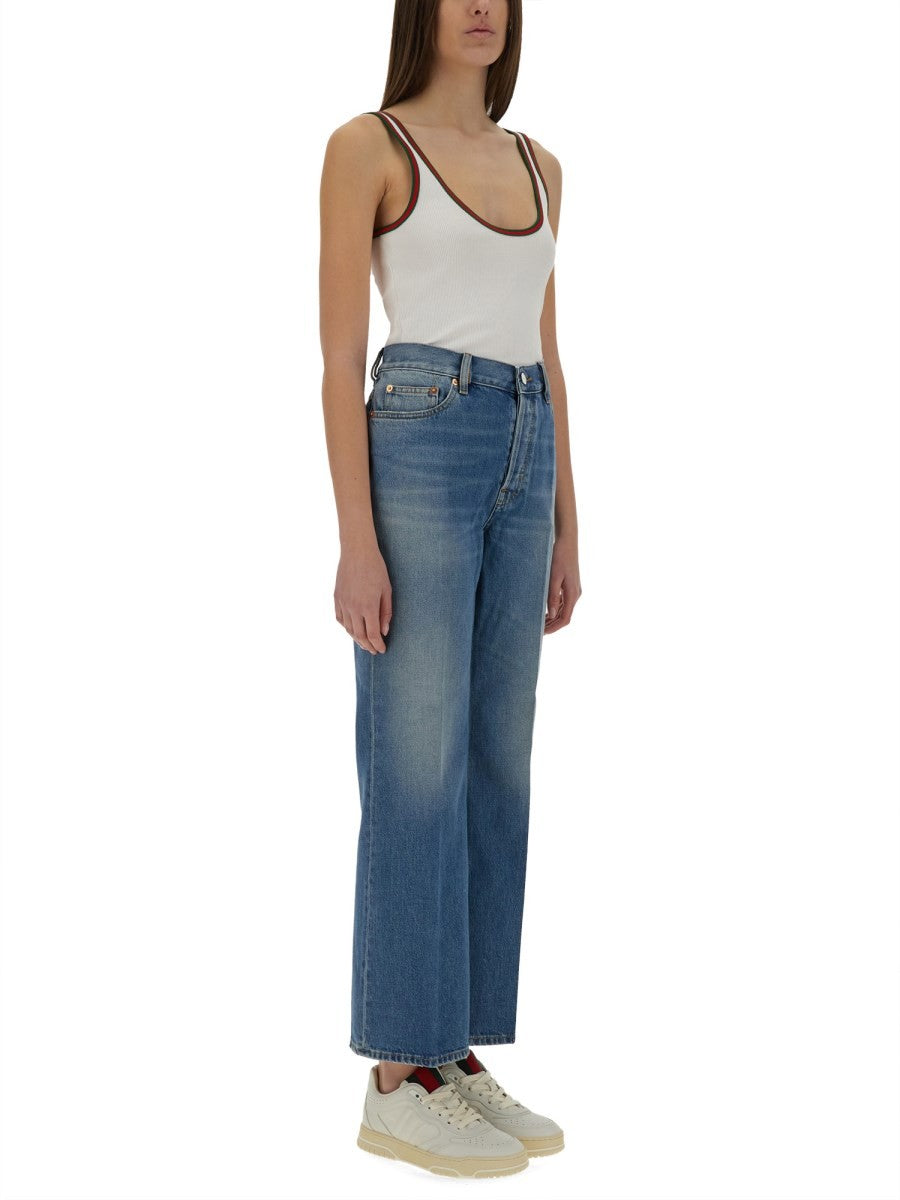 Gucci - Woman - Blue - Jeans