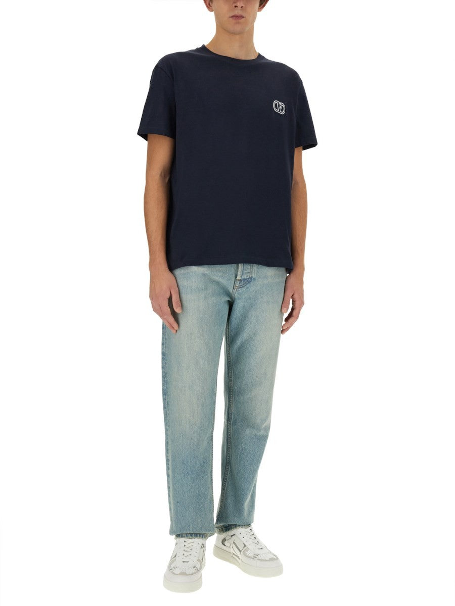 Valentino - Man - Blue - Jeans