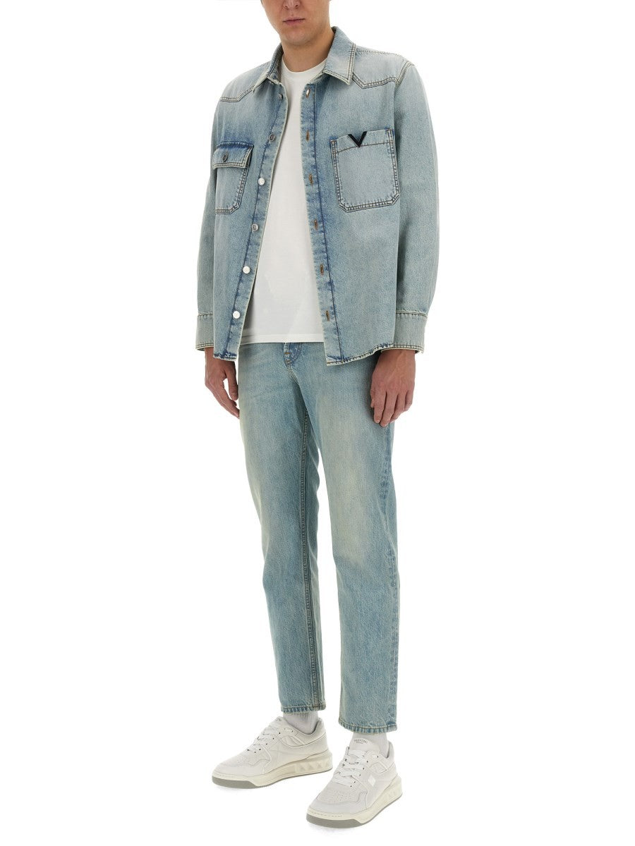 Valentino - Man - Blue - Jacket