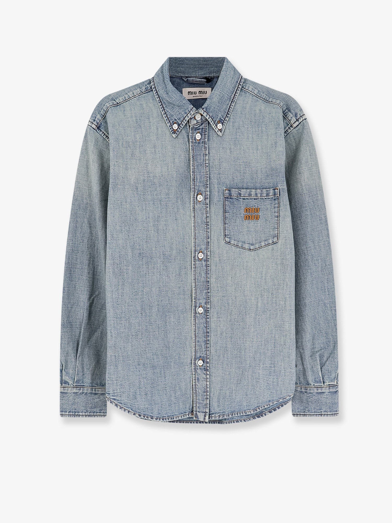 Miu Miu - Woman - Blue - Shirt