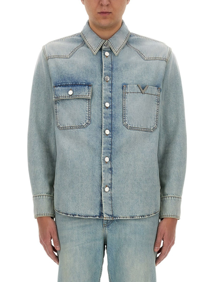 Valentino - Man - Blue - Jacket