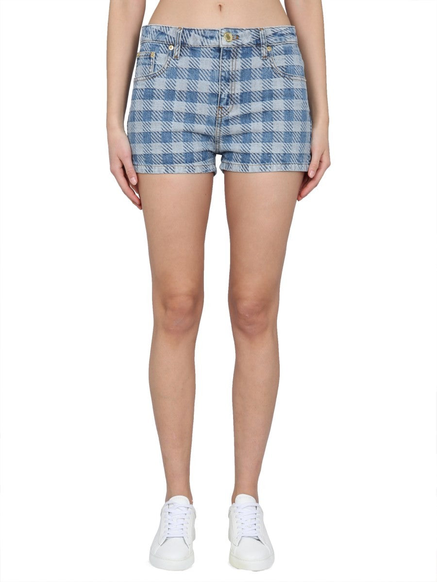 AMI PARIS - Woman - Blue - Shorts