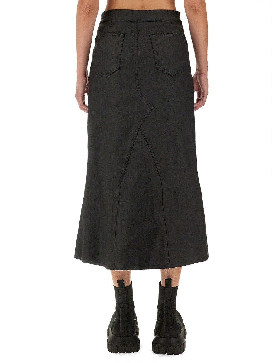 RICK OWENS - Woman - Black - Skirt