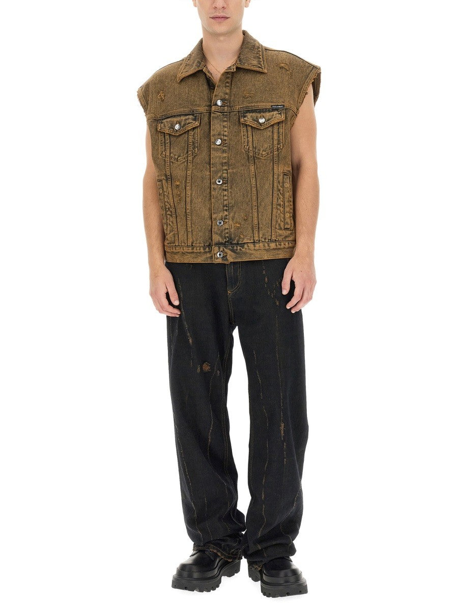 Dolce & Gabbana - Man - Multicolor - Vest