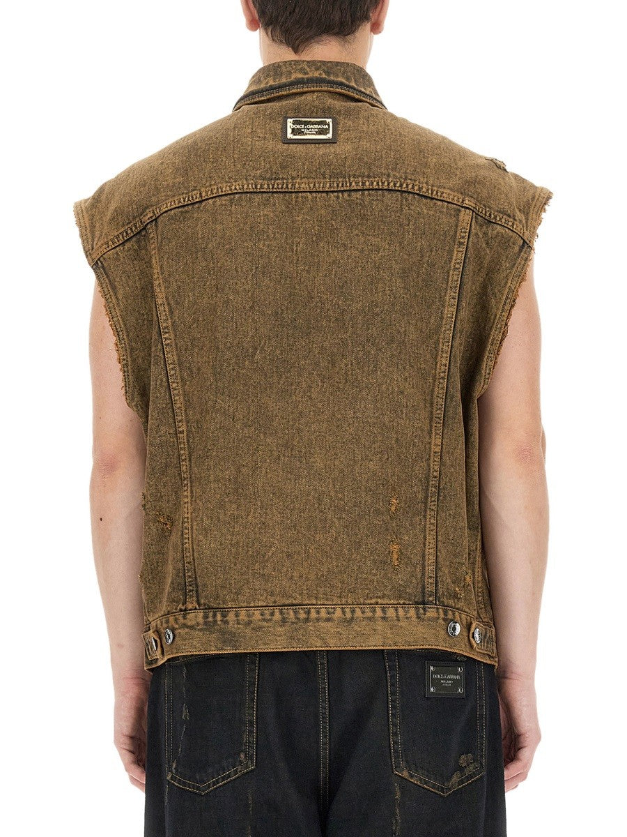 Dolce & Gabbana - Man - Multicolor - Vest