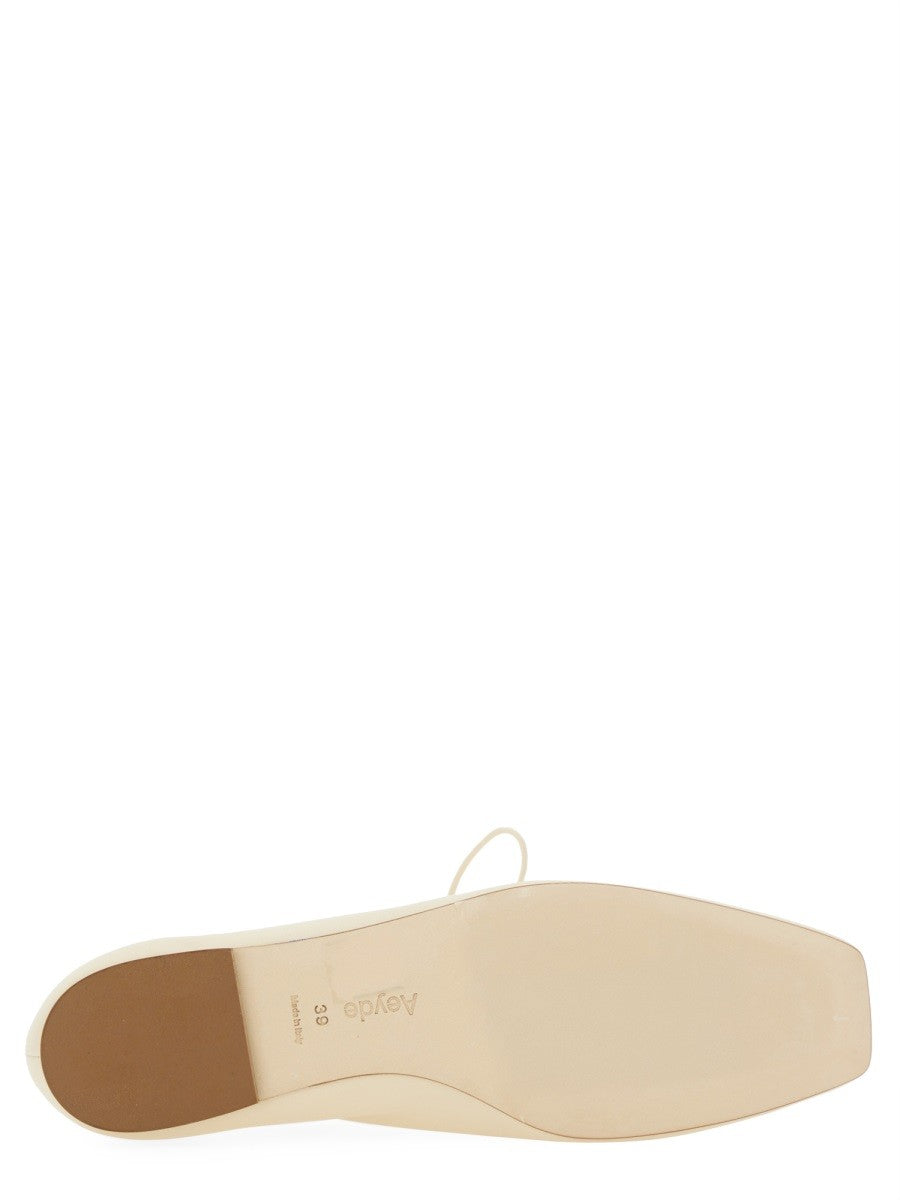 AEYDE - Woman - White - Lace-Up