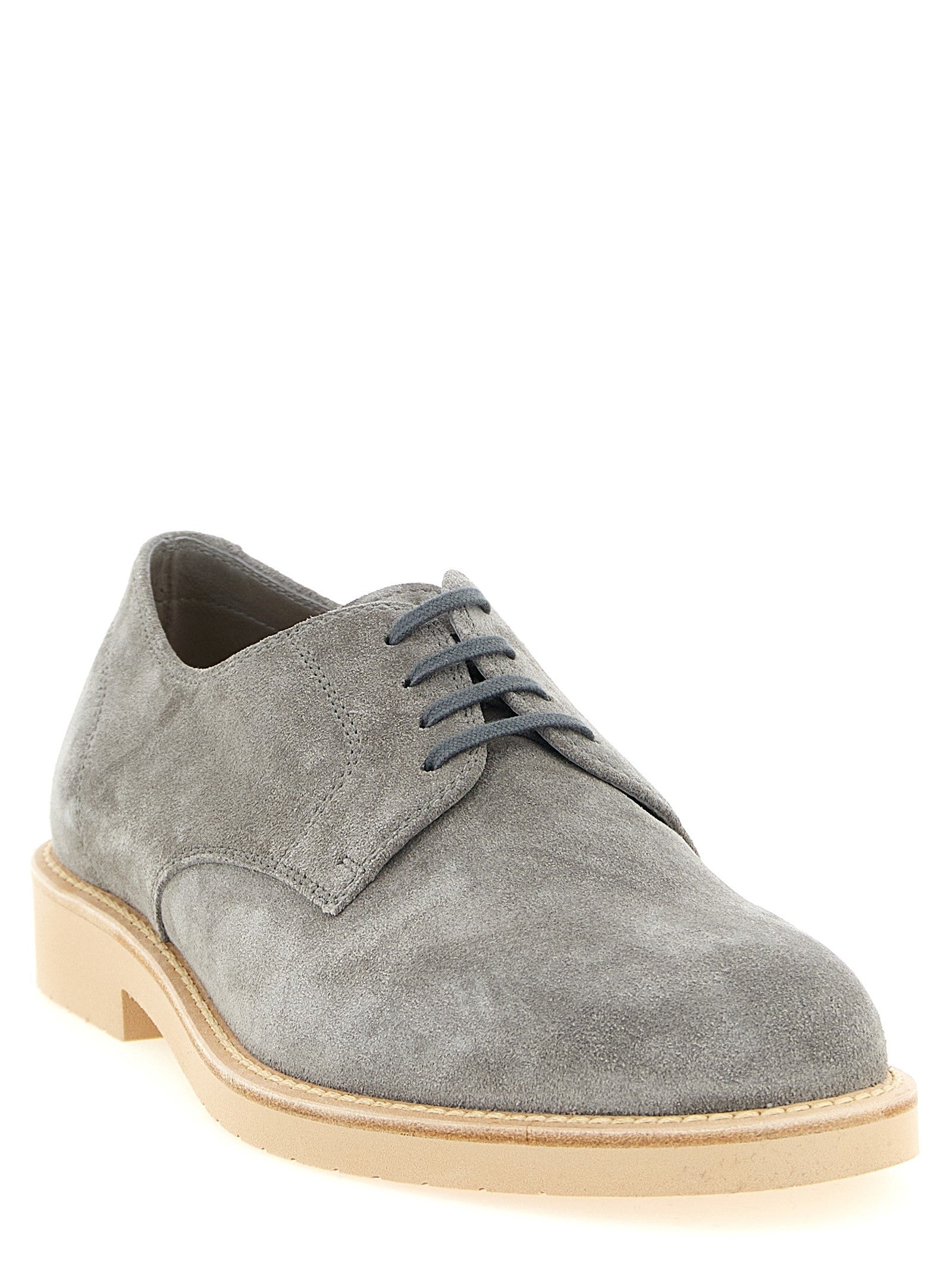 Brunello Cucinelli - nan - Grey - Lace up shoe