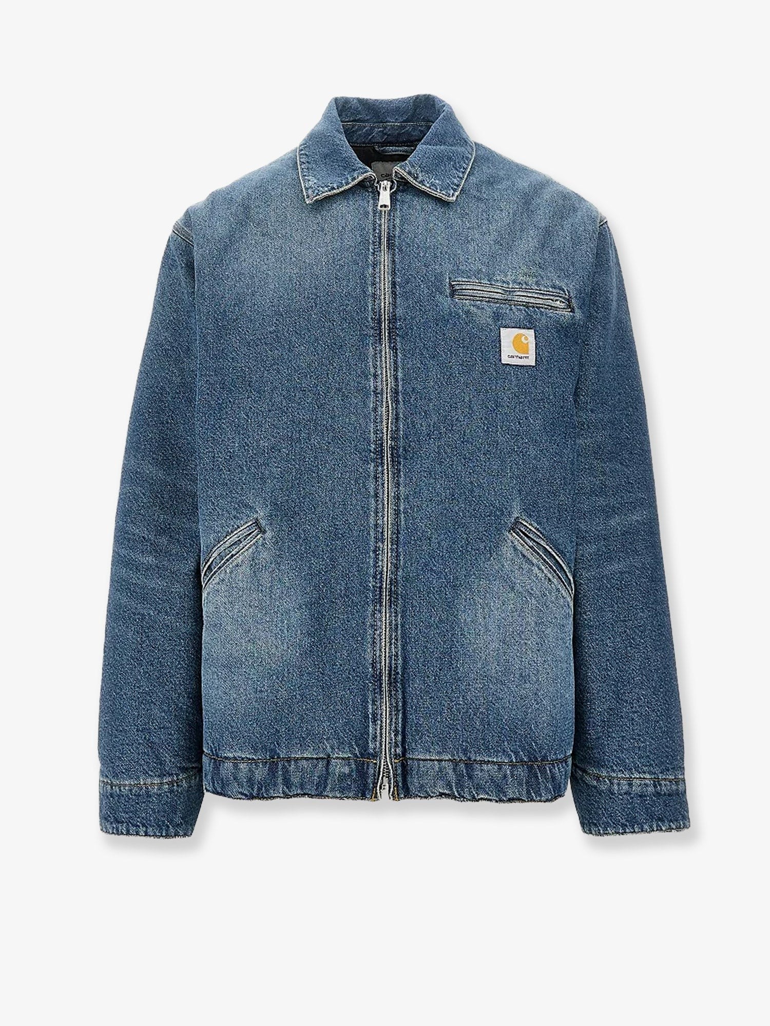 Carhartt Wip - Man - Blue Grind Wash - Denim Jacket