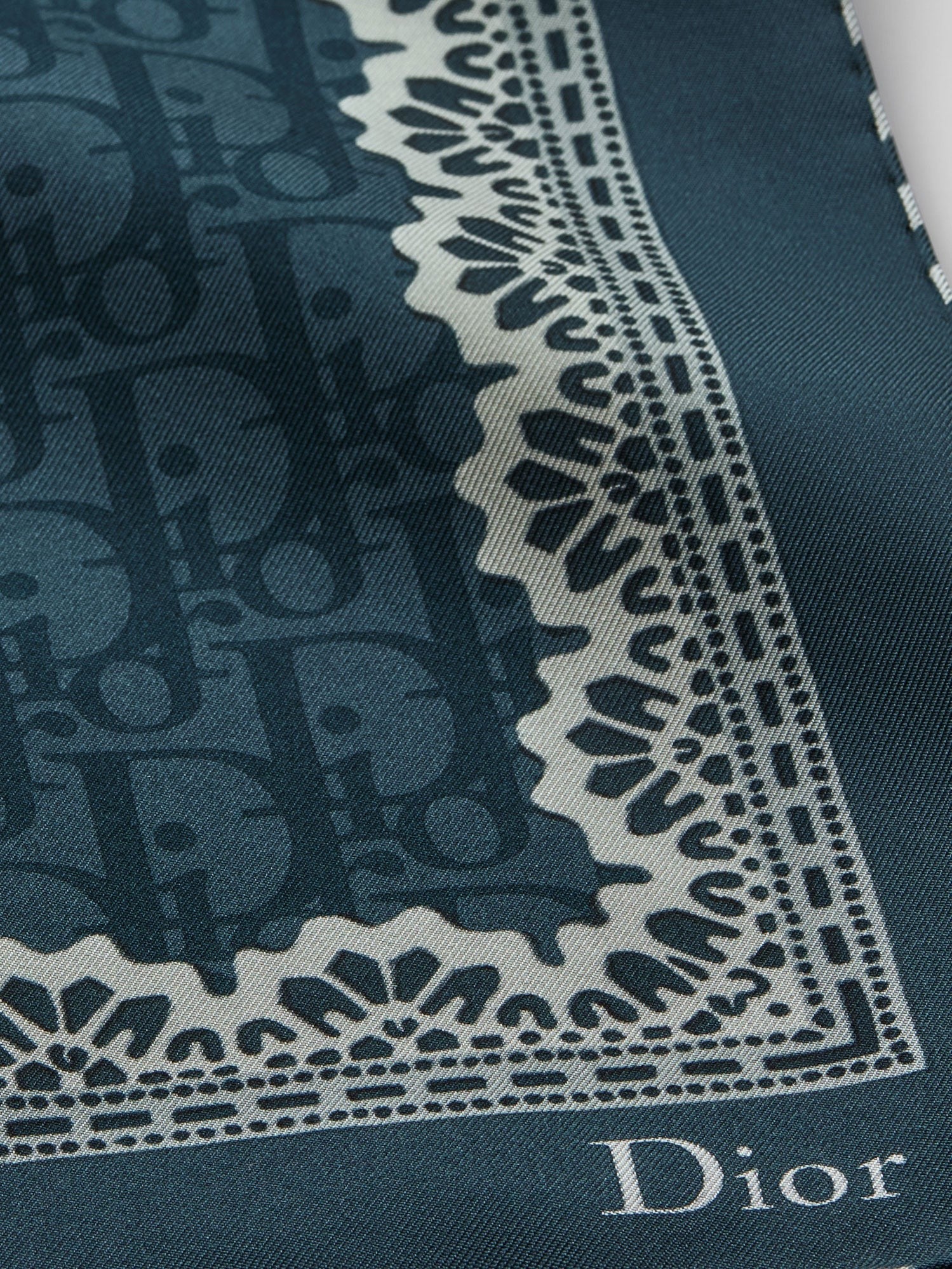 Dior - Woman - Blue - Scarf