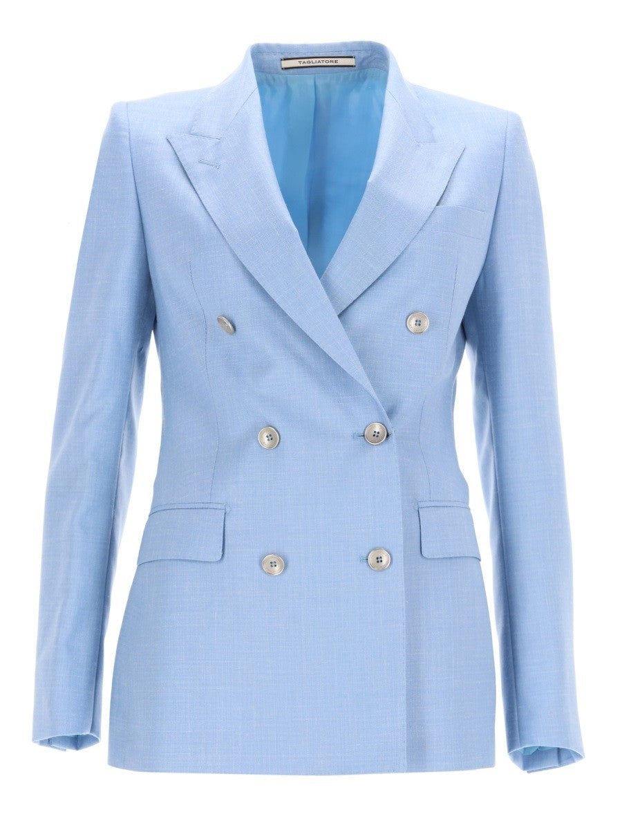 Tagliatore - Woman - Blue - Blazer