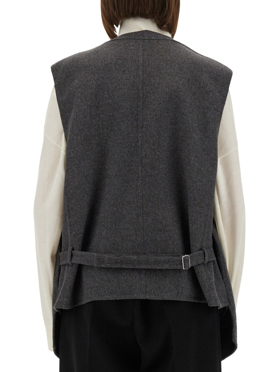 Bottega Veneta - Woman - Grey - Vest