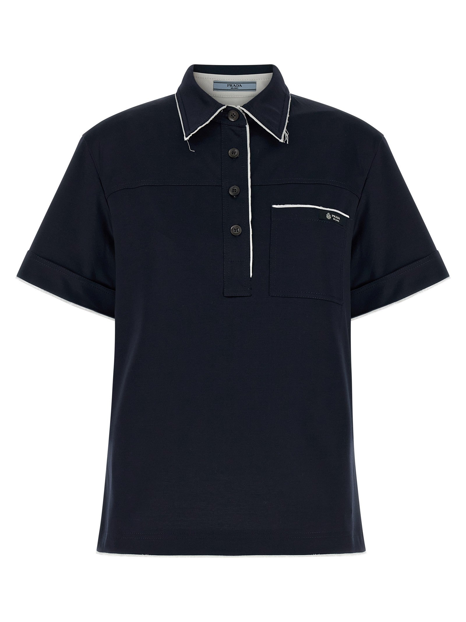 PRADA - nan - Blue - Polo Shirt
