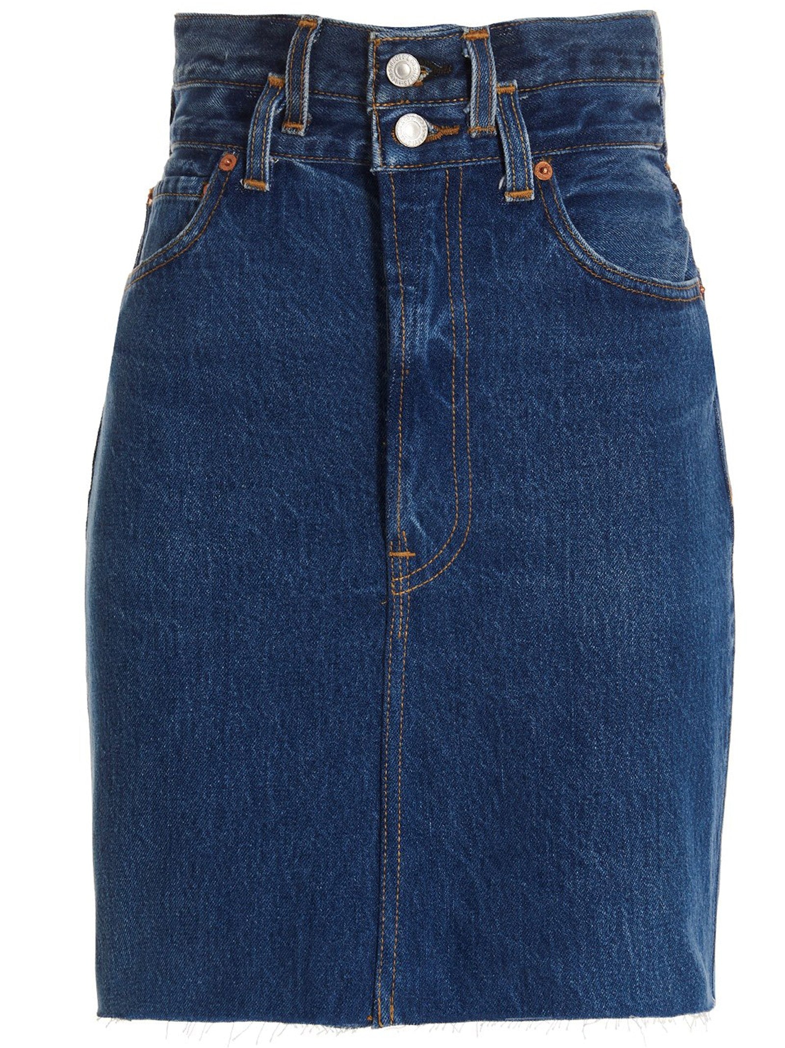 RE/DONE - nan - Blue - Skirt