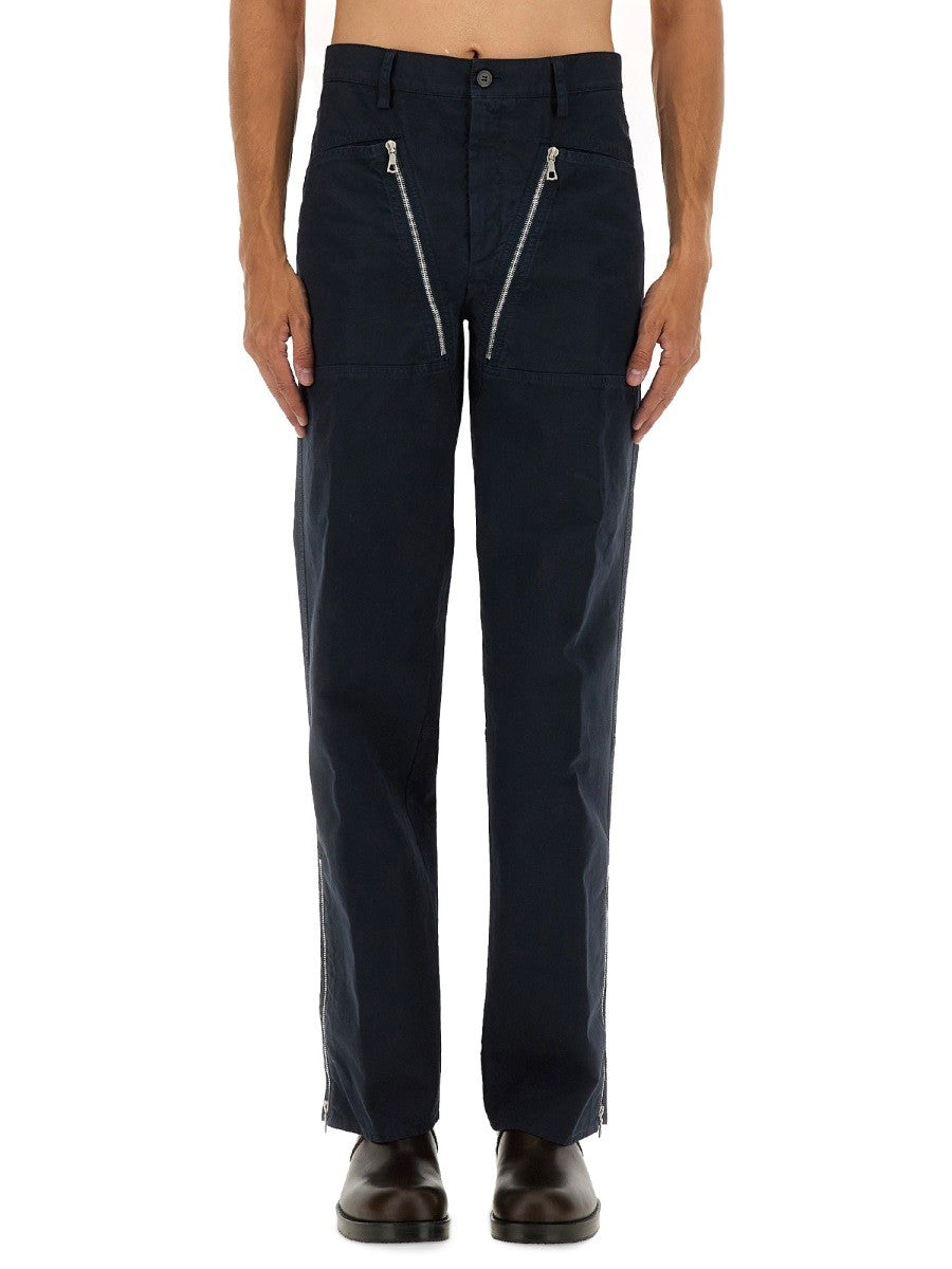 Dries Van Noten - Man - Blue - Pants
